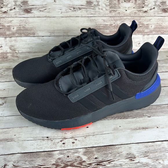 Men Adidas black RACER TR21 SHOES for men size 13 - Picture 5 of 11